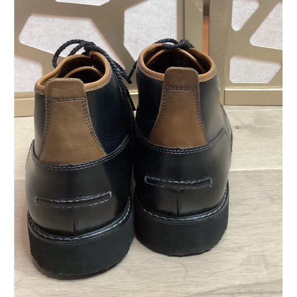 Florsheim Casey Chukka Boot 13255 Mens Black Leather Lace Up Dress Boots 13 main image 4
